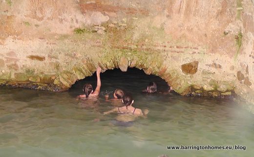 Roman Baths in Manilva, Costa del Sol, Spain