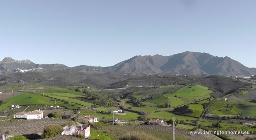 Manilva Village to Casares Village Spain in Spring