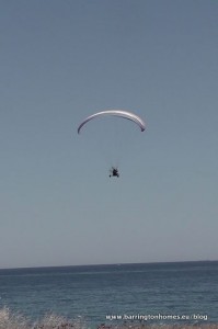 Paratrike over Manilva