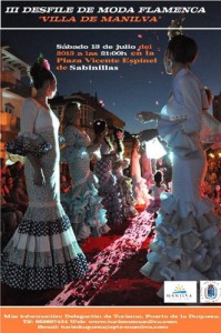Flamenco Fashion Show in Sabinillas Manilva