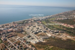 Aerial View of Residencial Duquesa Manilva Costa del Sol Spain