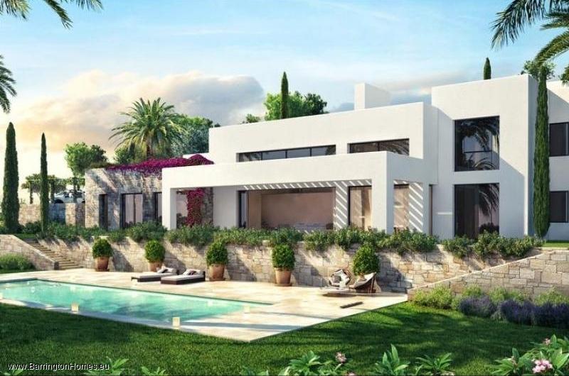 4, 5 & 6 Bedroom Luxury Villas, Finca Cortesin. Model B - 6 bedrooms en suite. Inside surface area 725 m2.