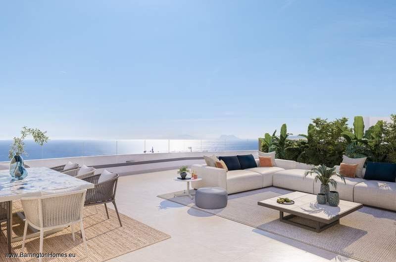 1,2 & 3 Bedroom Apartments, Las Mesas, Estepona. 