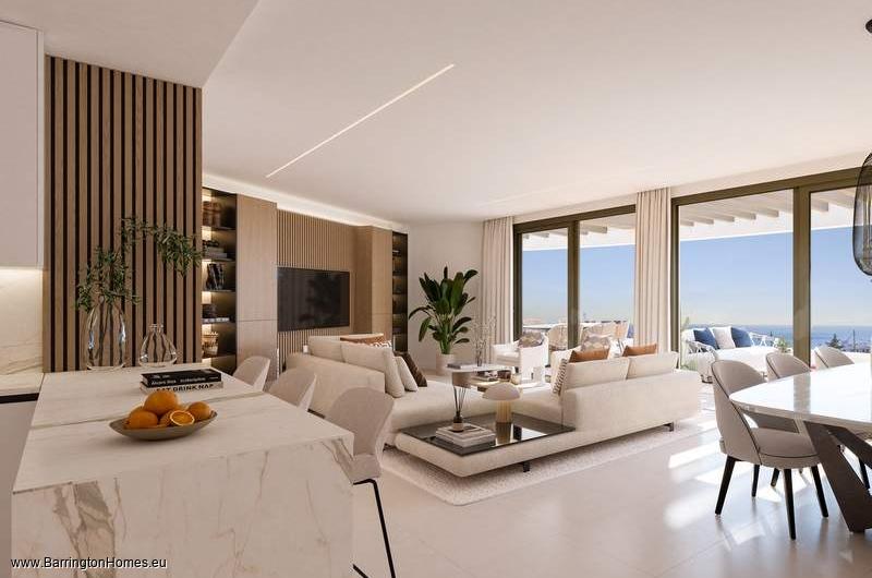 1,2 & 3 Bedroom Apartments, Las Mesas, Estepona. 