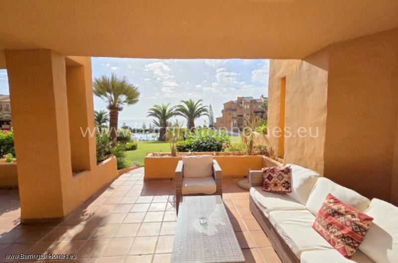 Frontline Beach 3 Bedroom Apartment, Los Granados, Duquesa. 