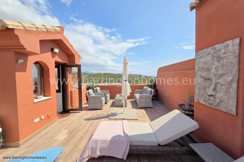 3 Bedroom Luxury Duplex Penthouse, Costa Galera, Estepona. 