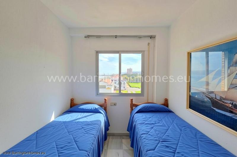 First Line 3 Bedroom Apartment, Plaza de la Colonia, Sabinillas. 