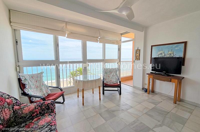First Line 3 Bedroom Apartment, Plaza de la Colonia, Sabinillas. 
