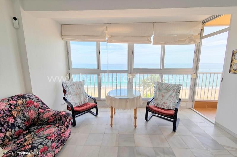 First Line 3 Bedroom Apartment, Plaza de la Colonia, Sabinillas. 