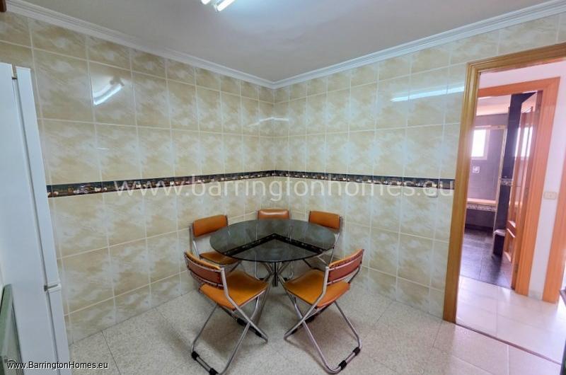 First Line 3 Bedroom Apartment, Plaza de la Colonia, Sabinillas. 