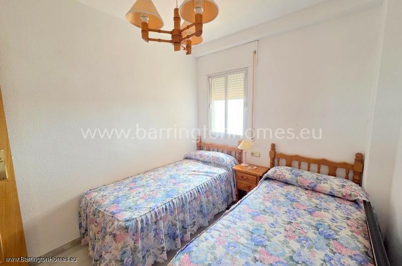 First Line 3 Bedroom Apartment, Plaza de la Colonia, Sabinillas. 